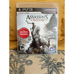 Assassin's Creed III PS3 Video Game